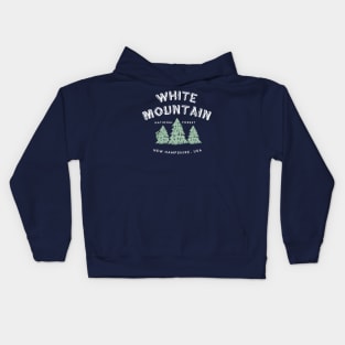 White Mountains Forest Nature New Hampshire Kids Hoodie